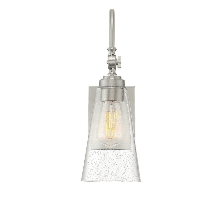 Savoy House York 9-108-1-SN Wall Sconce Light - Satin Nickel
