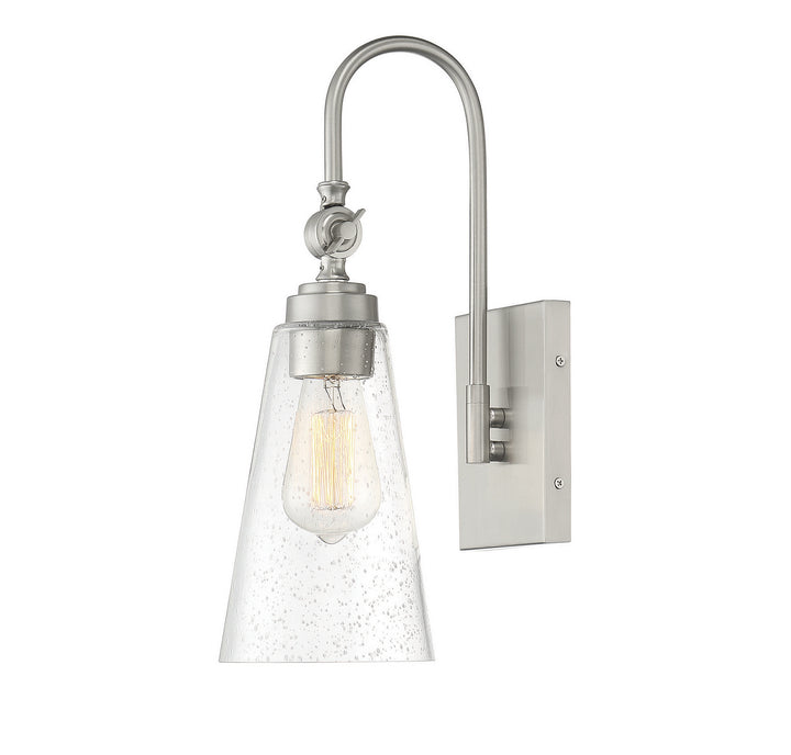 Savoy House York 9-108-1-SN Wall Sconce Light - Satin Nickel