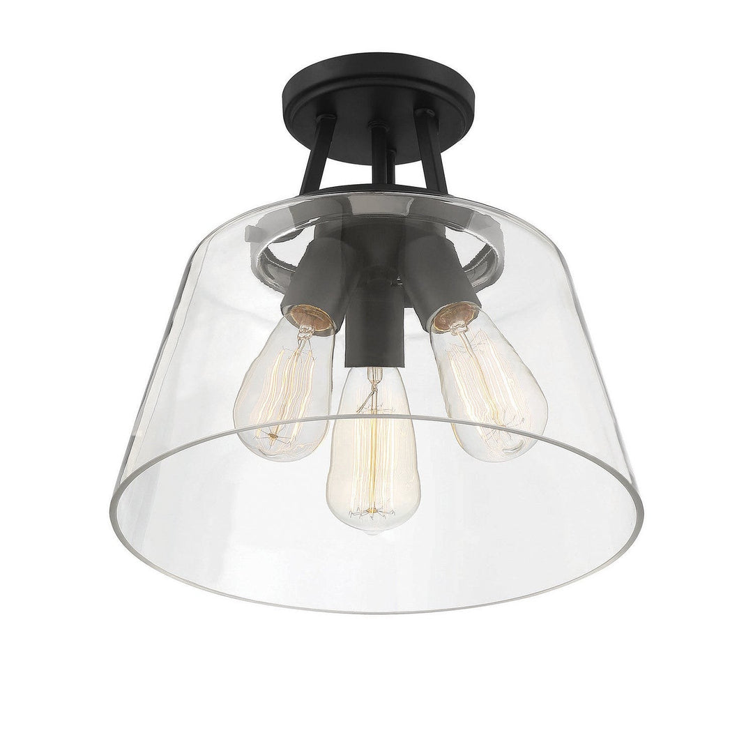 Savoy House Calhoun 6-1024-3-89 Ceiling Light - Matte Black