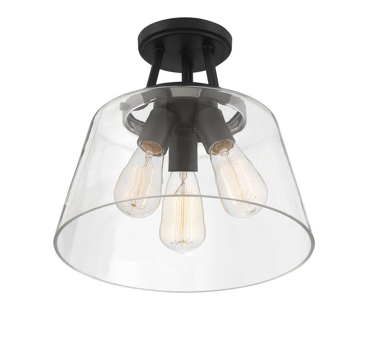 Savoy House Calhoun 6-1024-3-89 Ceiling Light - Matte Black