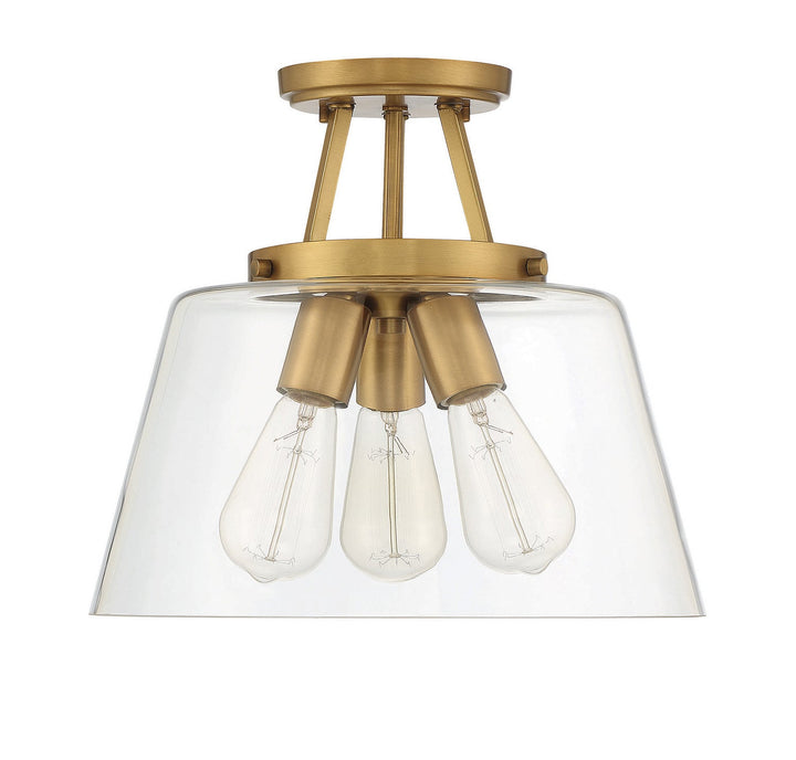 Savoy House Calhoun 6-1024-3-322 Ceiling Light - Warm Brass