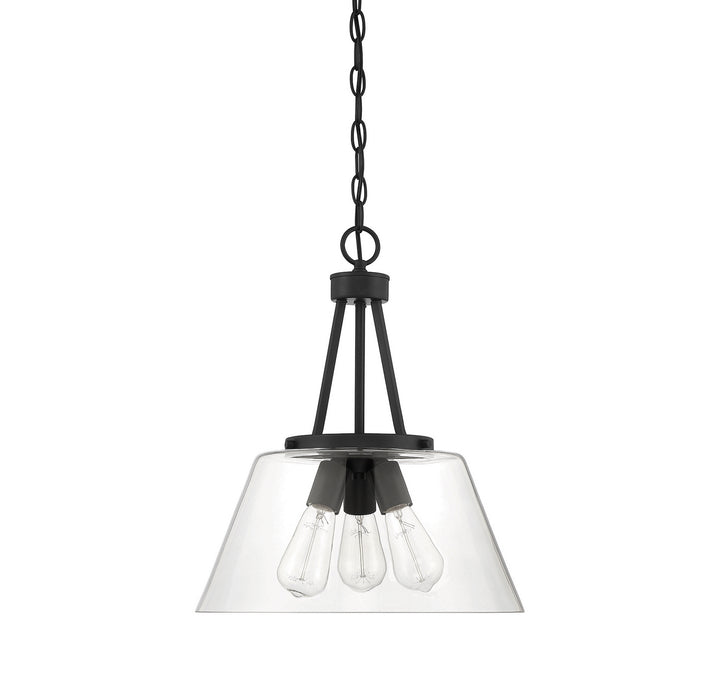 Savoy House Calhoun 7-1025-3-89 Pendant Light - Matte Black