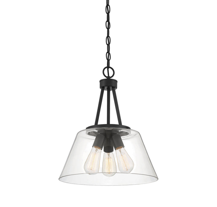 Savoy House Calhoun 7-1025-3-89 Pendant Light - Matte Black