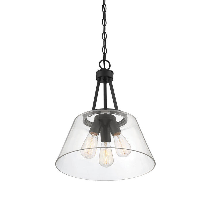 Savoy House Calhoun 7-1025-3-89 Pendant Light - Matte Black