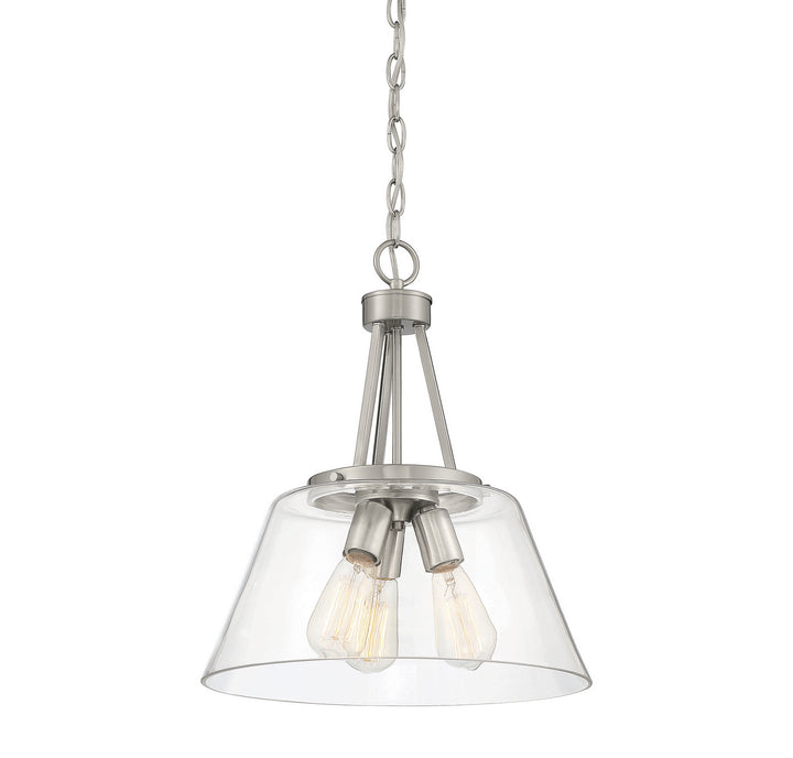 Savoy House Calhoun 7-1025-3-SN Pendant Light - Satin Nickel