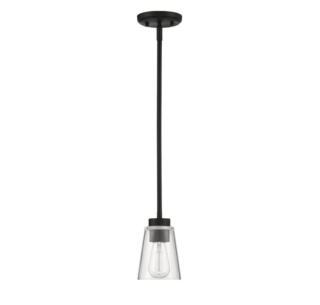 Savoy House Calhoun 7-1026-1-89 Pendant Light - Matte Black