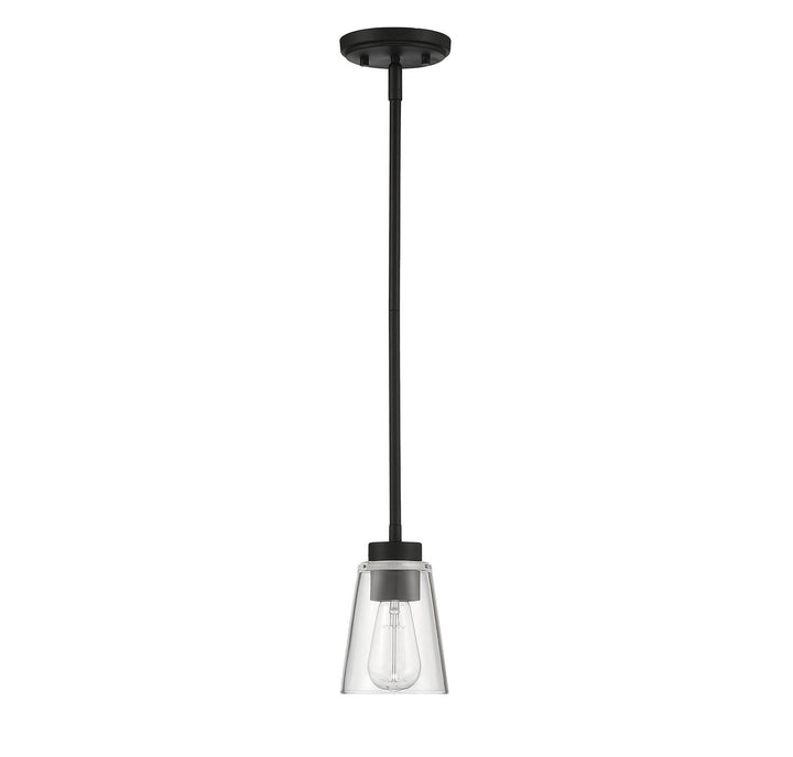 Savoy House Calhoun 7-1026-1-89 Pendant Light - Matte Black