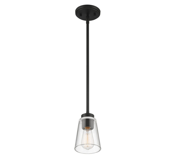 Savoy House Calhoun 7-1026-1-89 Pendant Light - Matte Black