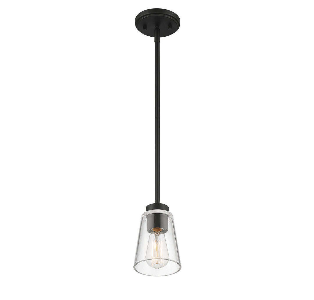 Savoy House Calhoun 7-1026-1-89 Pendant Light - Matte Black
