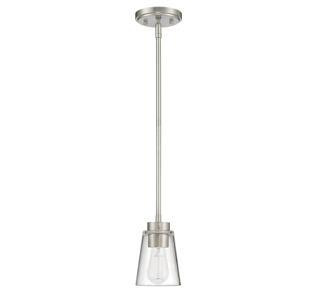 Savoy House Calhoun 7-1026-1-SN Pendant Light - Satin Nickel