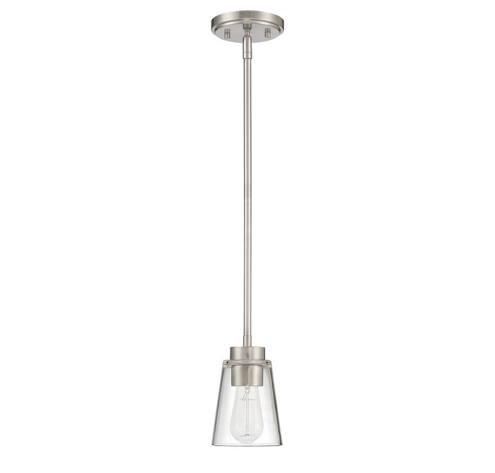 Savoy House Calhoun 7-1026-1-SN Pendant Light - Satin Nickel