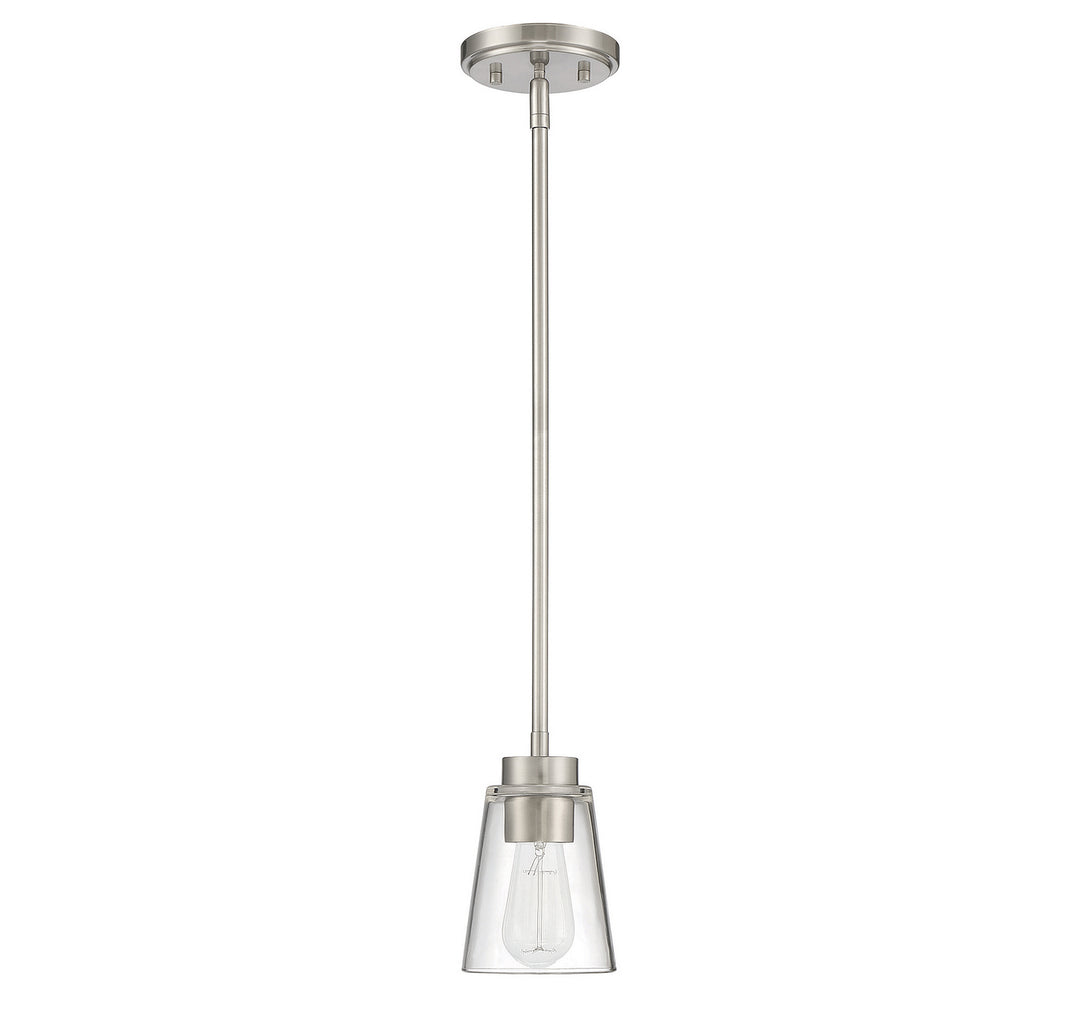 Savoy House Calhoun 7-1026-1-SN Pendant Light - Satin Nickel