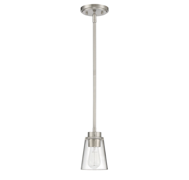 Savoy House Calhoun 7-1026-1-SN Pendant Light - Satin Nickel