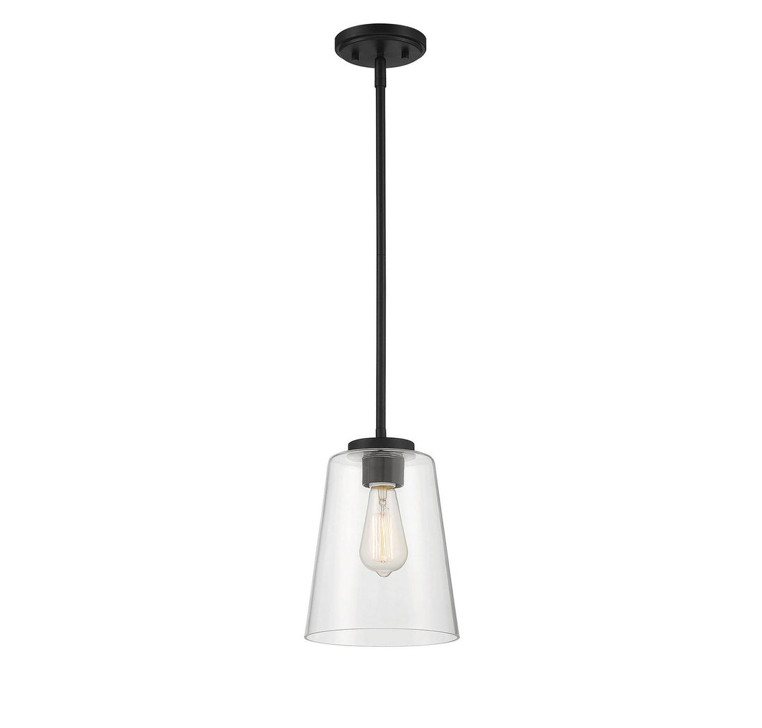 Savoy House Calhoun 7-1027-1-89 Pendant Light - Matte Black