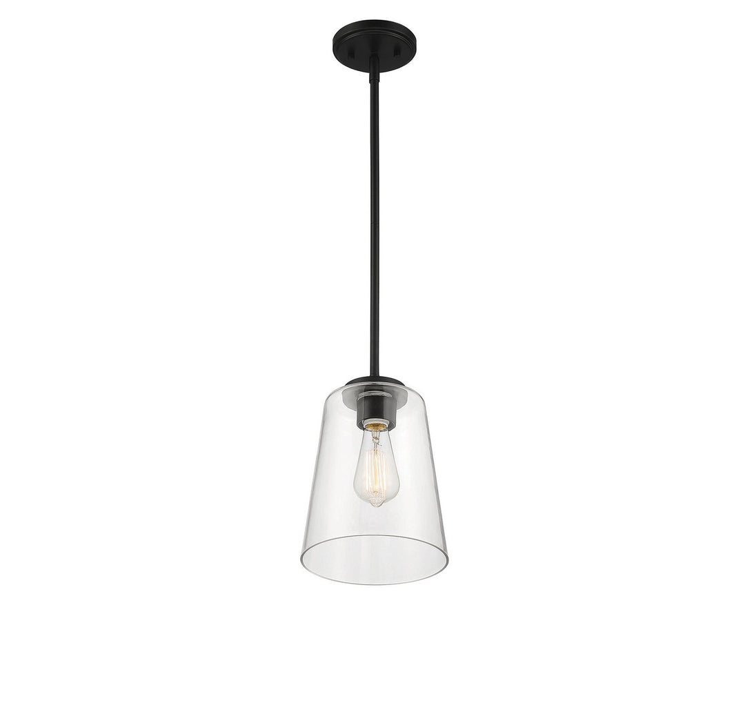 Savoy House Calhoun 7-1027-1-89 Pendant Light - Matte Black