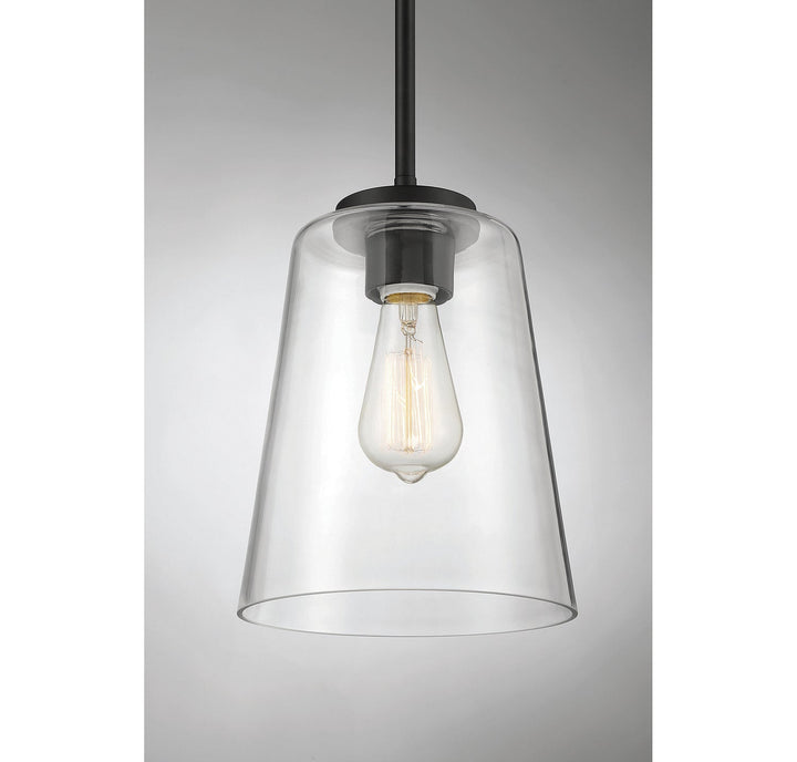 Savoy House Calhoun 7-1027-1-89 Pendant Light - Matte Black