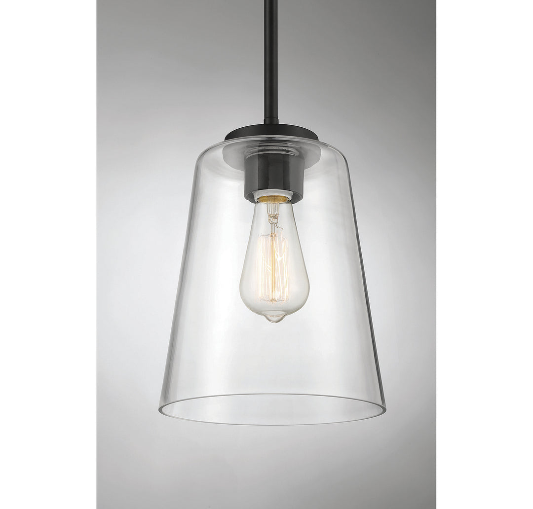 Savoy House Calhoun 7-1027-1-89 Pendant Light - Matte Black
