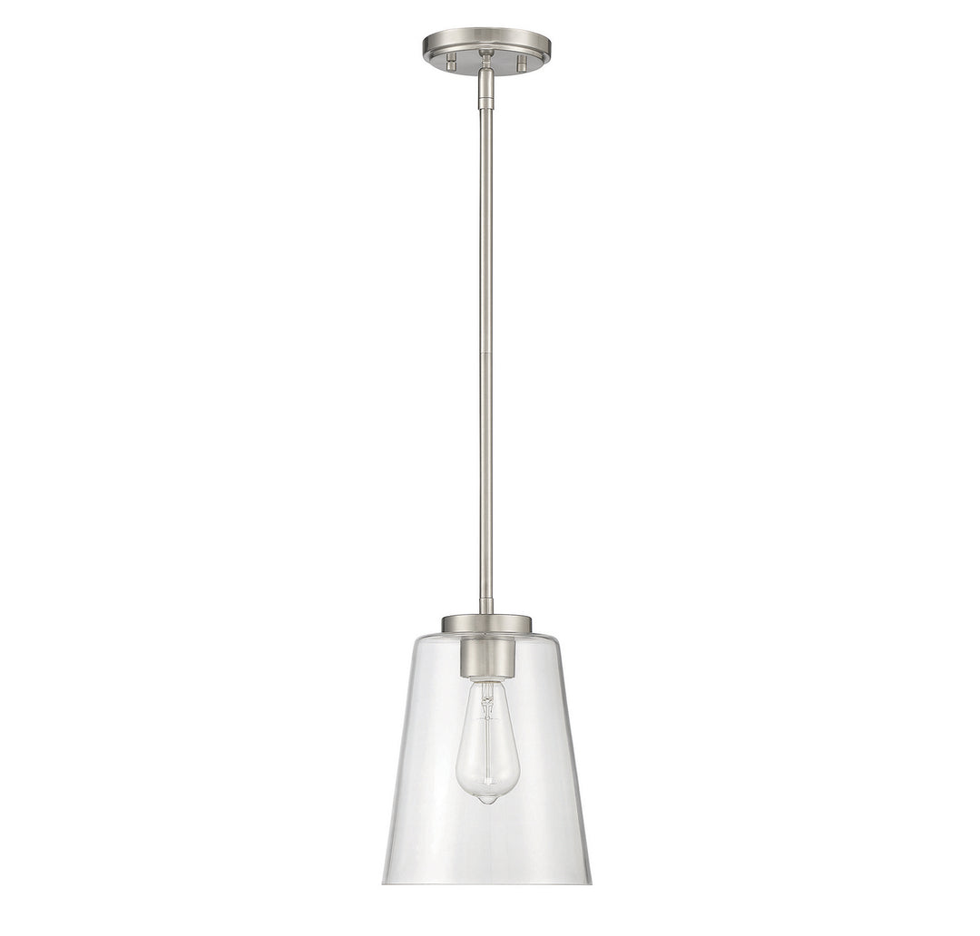 Savoy House Calhoun 7-1027-1-SN Pendant Light - Satin Nickel