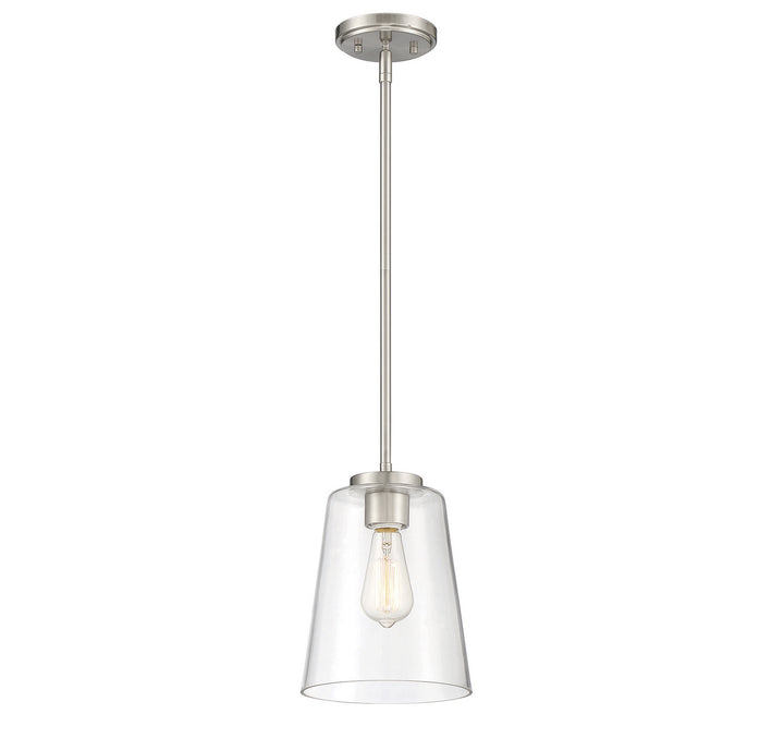 Savoy House Calhoun 7-1027-1-SN Pendant Light - Satin Nickel