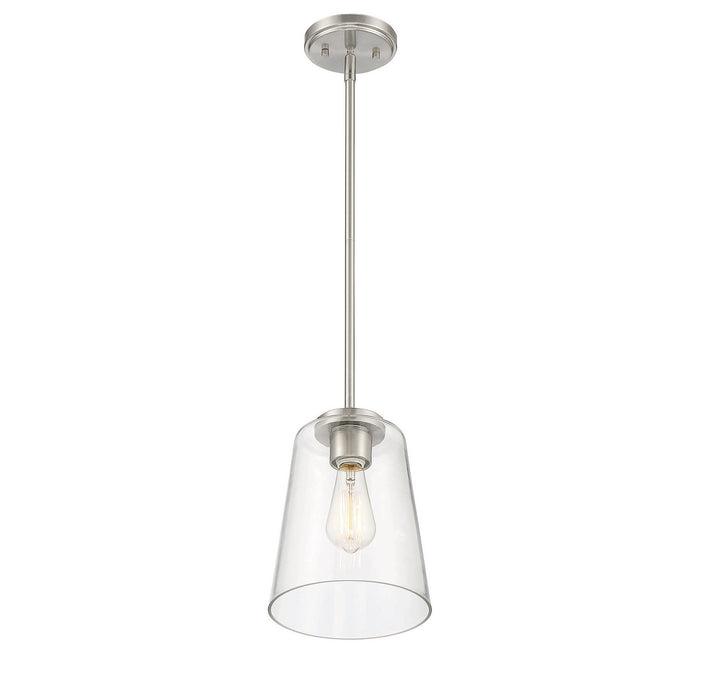 Savoy House Calhoun 7-1027-1-SN Pendant Light - Satin Nickel
