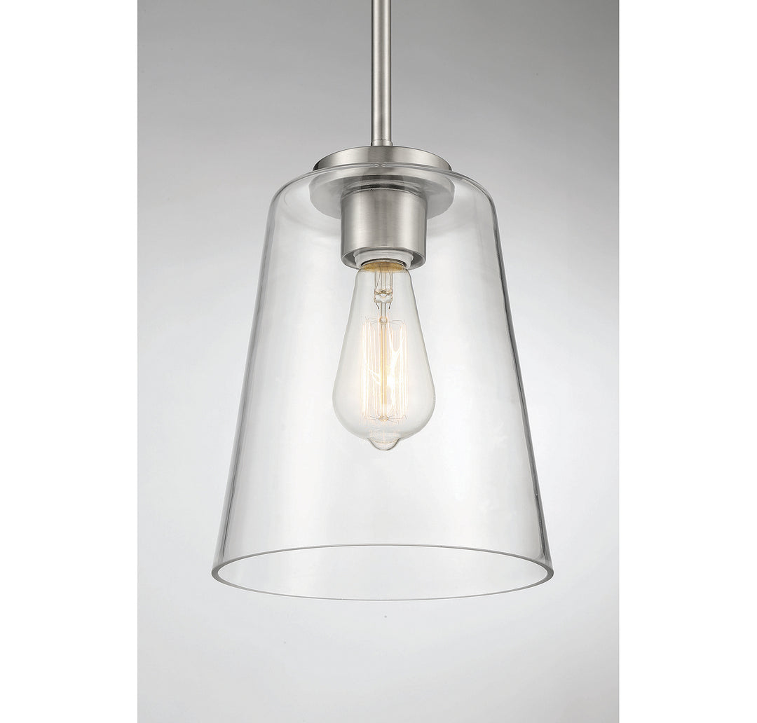 Savoy House Calhoun 7-1027-1-SN Pendant Light - Satin Nickel