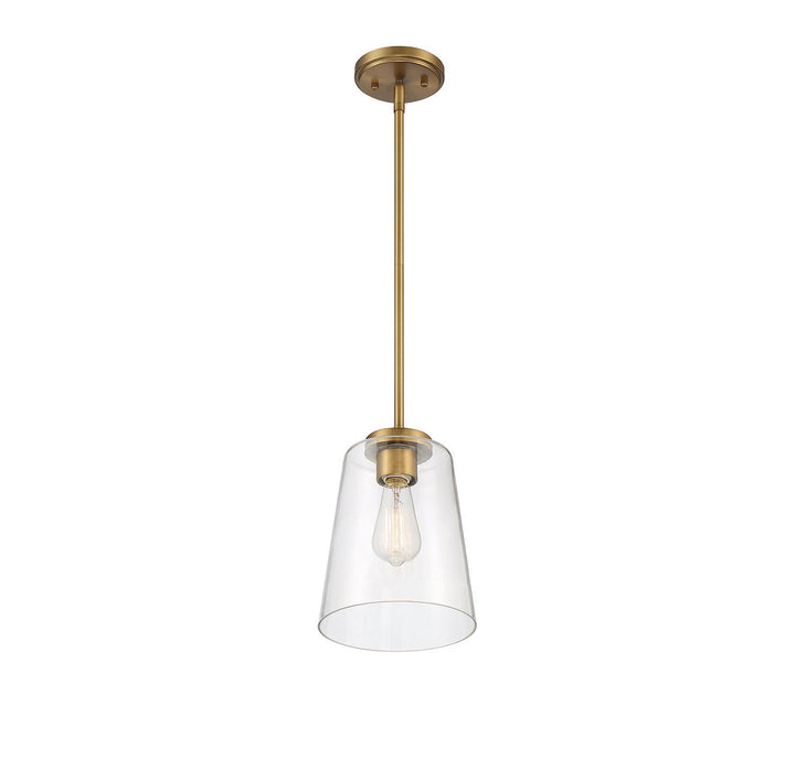 Savoy House Calhoun 7-1027-1-322 Pendant Light - Warm Brass