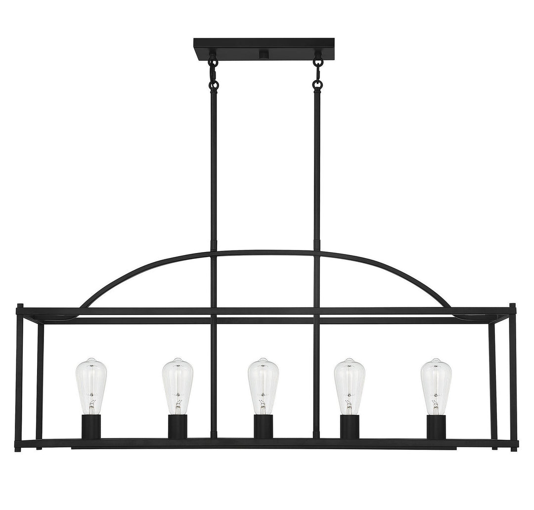 Savoy House Palladian 1-190-5-89 Pendant Light - Matte Black