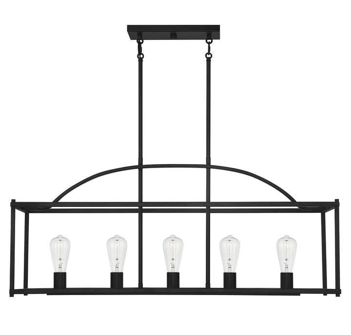 Savoy House Palladian 1-190-5-89 Pendant Light - Matte Black