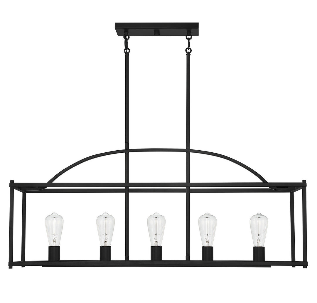 Savoy House Palladian 1-190-5-89 Pendant Light - Matte Black