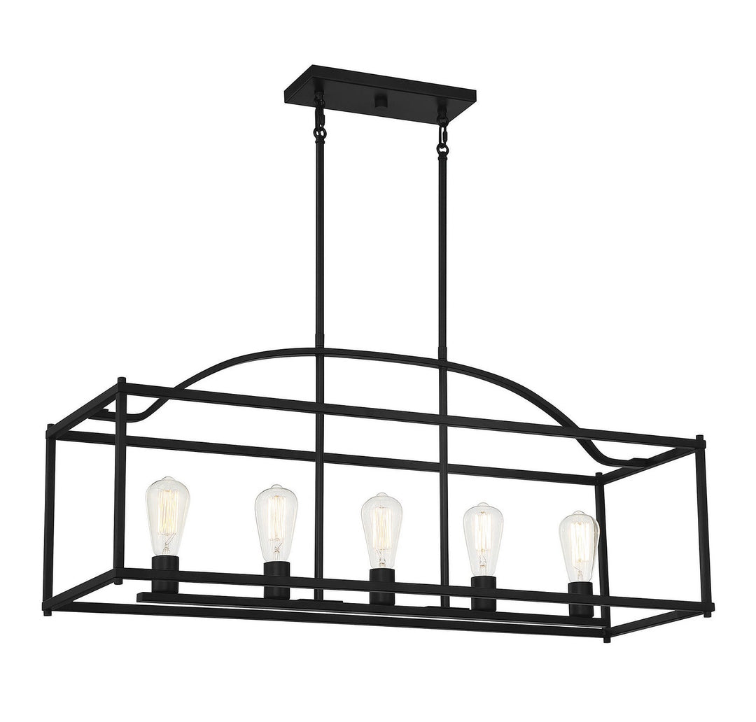 Savoy House Palladian 1-190-5-89 Pendant Light - Matte Black