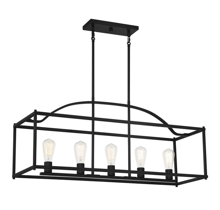 Savoy House Palladian 1-190-5-89 Pendant Light - Matte Black
