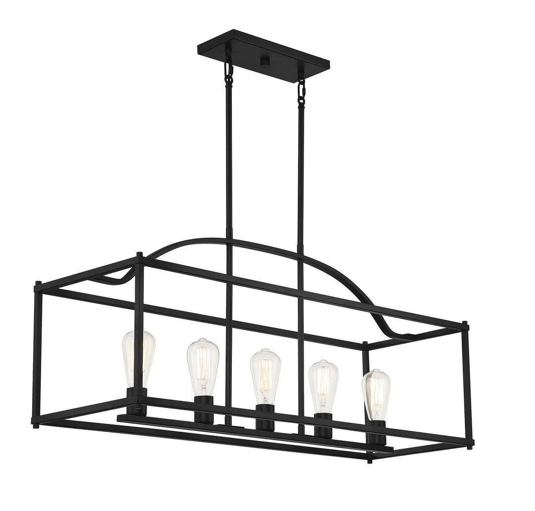 Savoy House Palladian 1-190-5-89 Pendant Light - Matte Black
