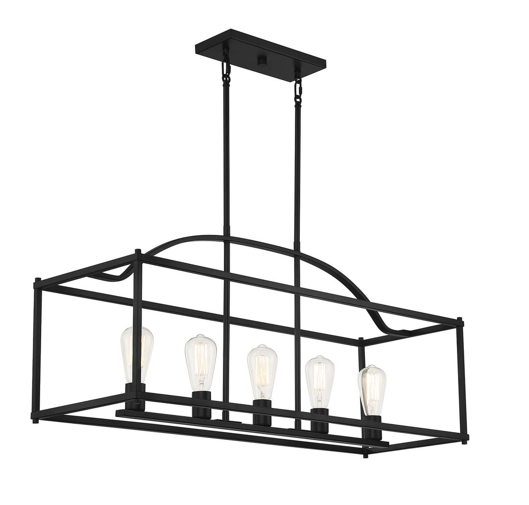 Savoy House Palladian 1-190-5-89 Pendant Light - Matte Black