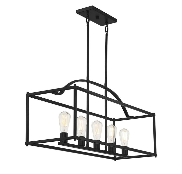 Savoy House Palladian 1-190-5-89 Pendant Light - Matte Black