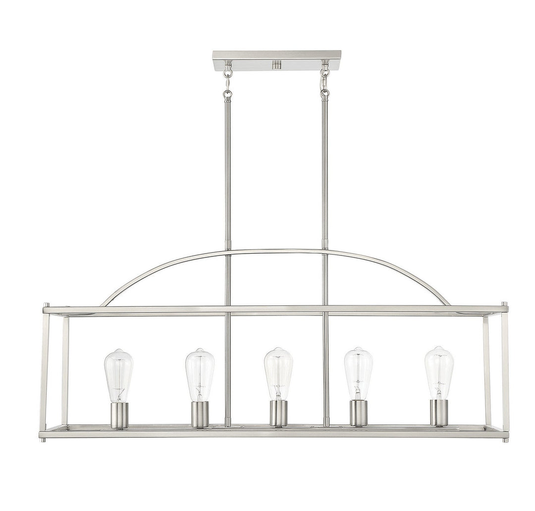 Savoy House Palladian 1-190-5-SN Pendant Light - Satin Nickel