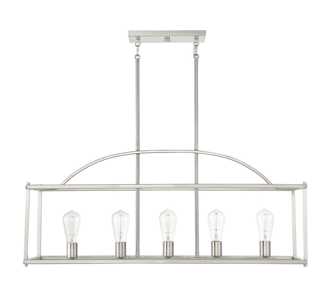 Savoy House Palladian 1-190-5-SN Pendant Light - Satin Nickel