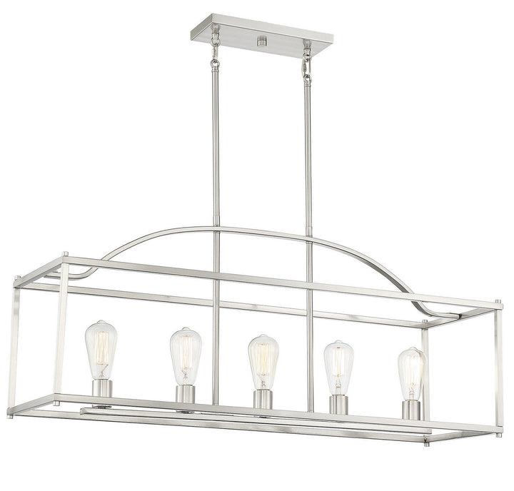Savoy House Palladian 1-190-5-SN Pendant Light - Satin Nickel