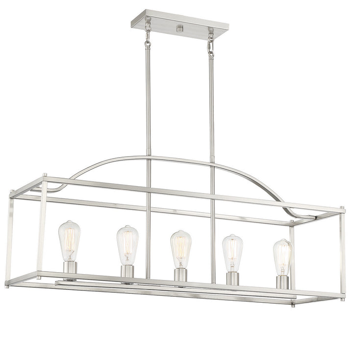 Savoy House Palladian 1-190-5-SN Pendant Light - Satin Nickel