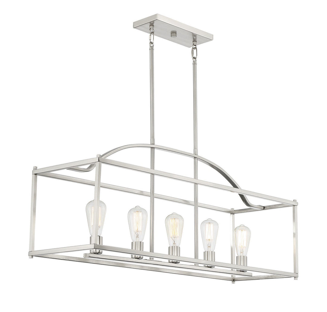 Savoy House Palladian 1-190-5-SN Pendant Light - Satin Nickel