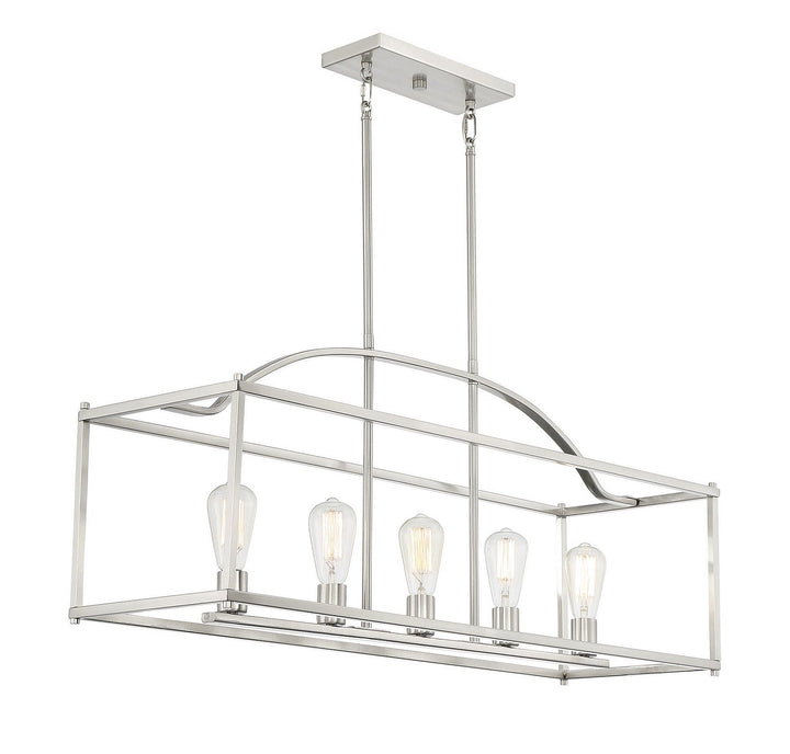 Savoy House Palladian 1-190-5-SN Pendant Light - Satin Nickel