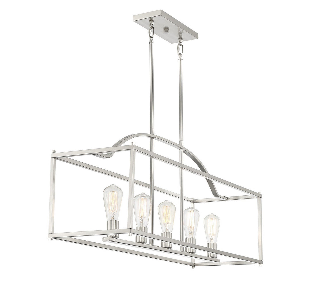 Savoy House Palladian 1-190-5-SN Pendant Light - Satin Nickel