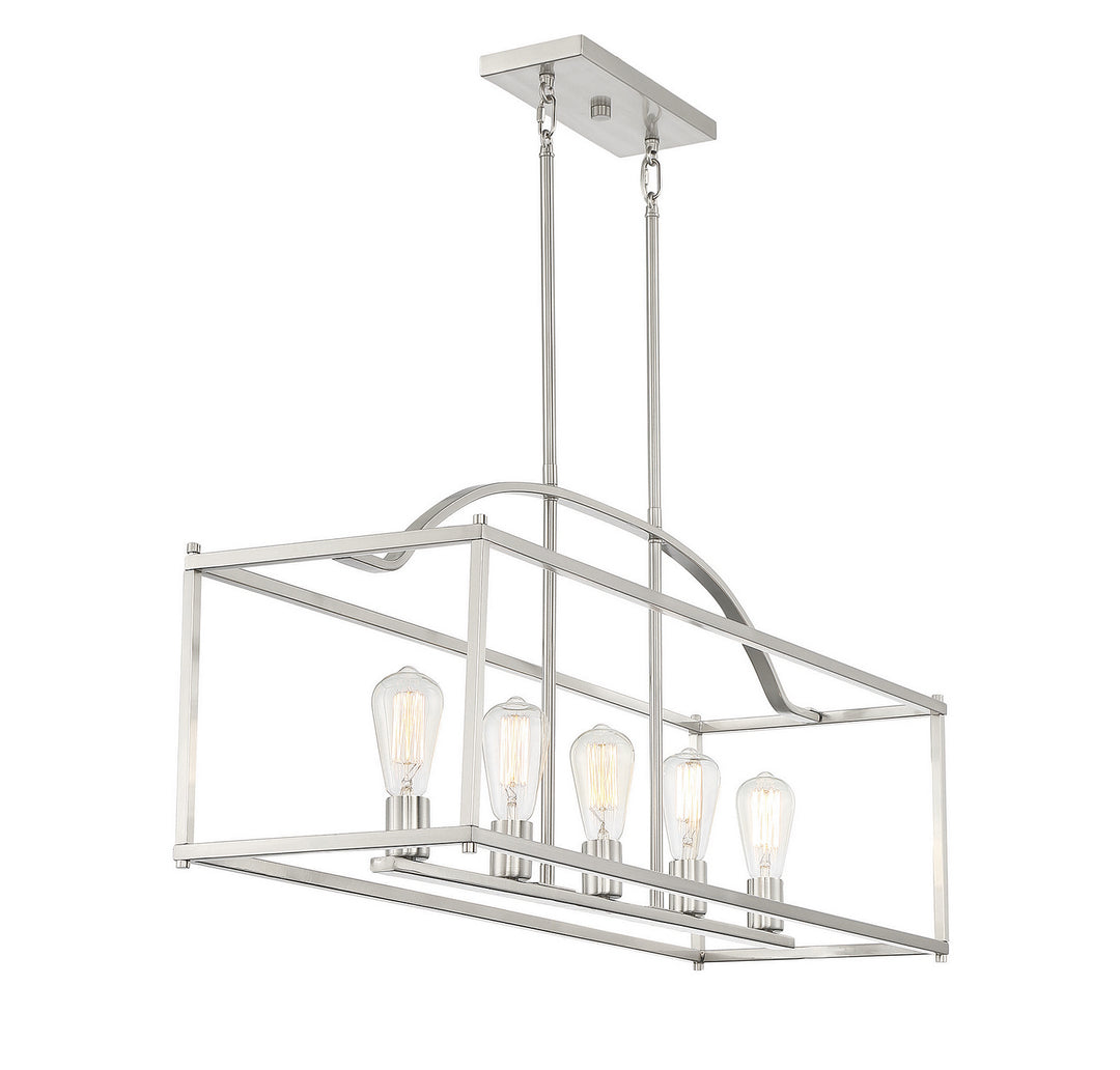 Savoy House Palladian 1-190-5-SN Pendant Light - Satin Nickel