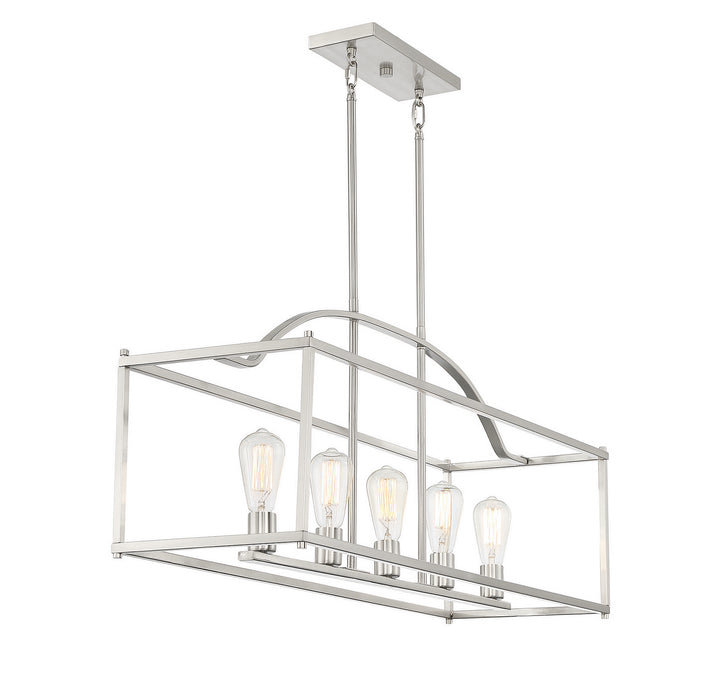 Savoy House Palladian 1-190-5-SN Pendant Light - Satin Nickel