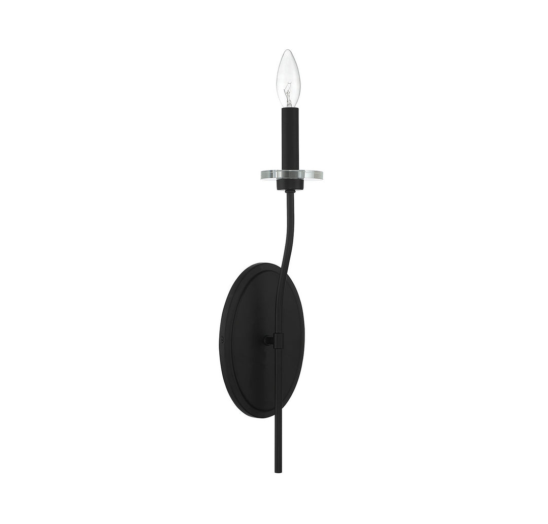 Savoy House Richfield 9-176-1-89 Wall Sconce Light - Matte Black