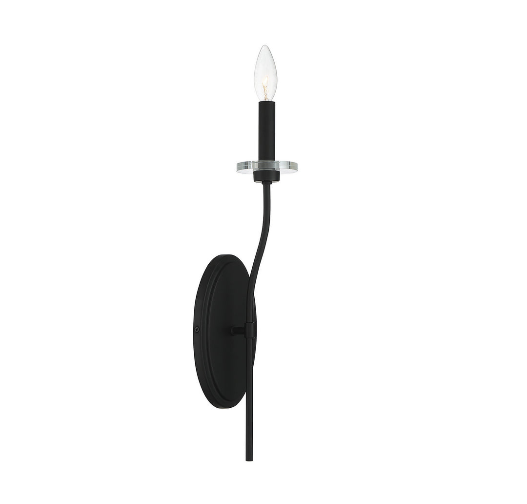 Savoy House Richfield 9-176-1-89 Wall Sconce Light - Matte Black