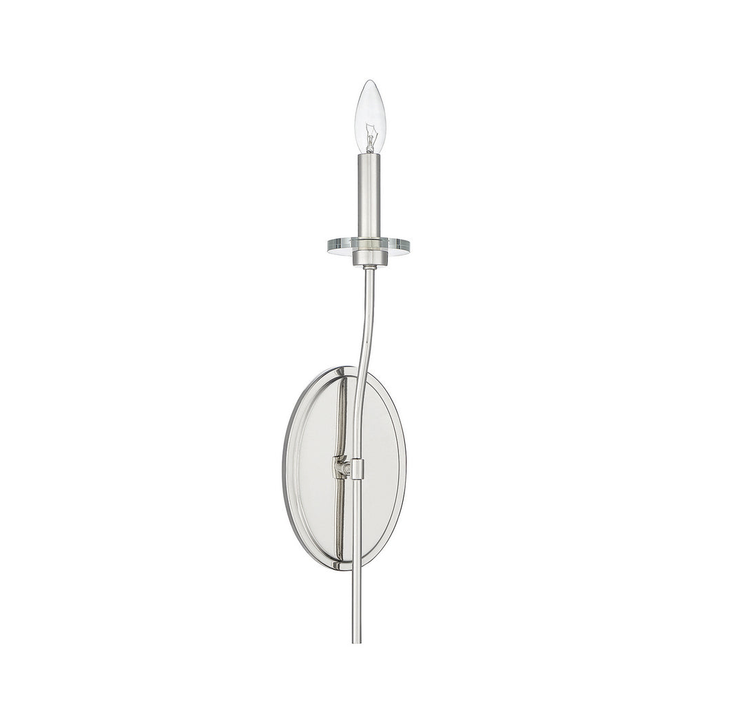 Savoy House Richfield 9-176-1-109 Wall Sconce Light - Polished Nickel