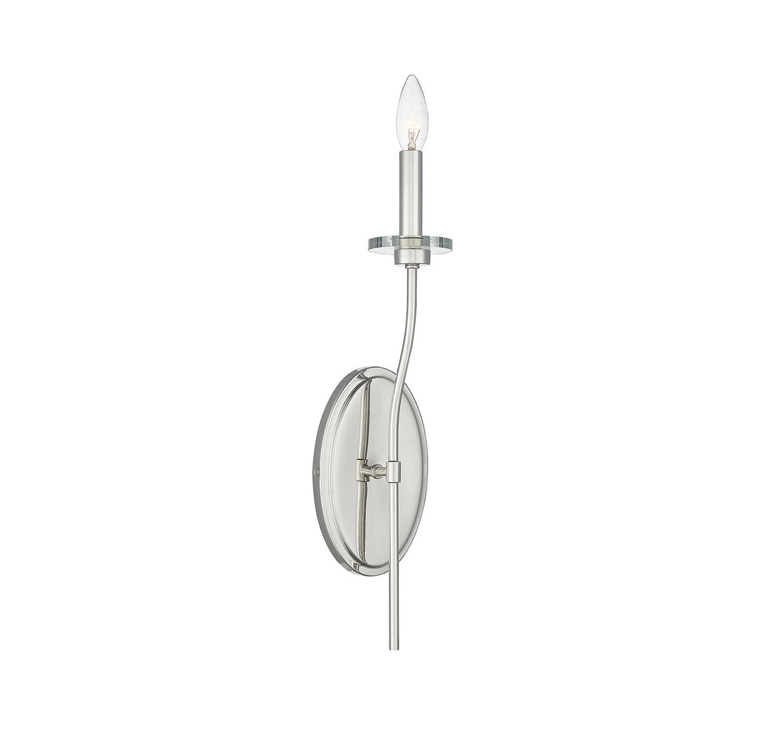 Savoy House Richfield 9-176-1-109 Wall Sconce Light - Polished Nickel