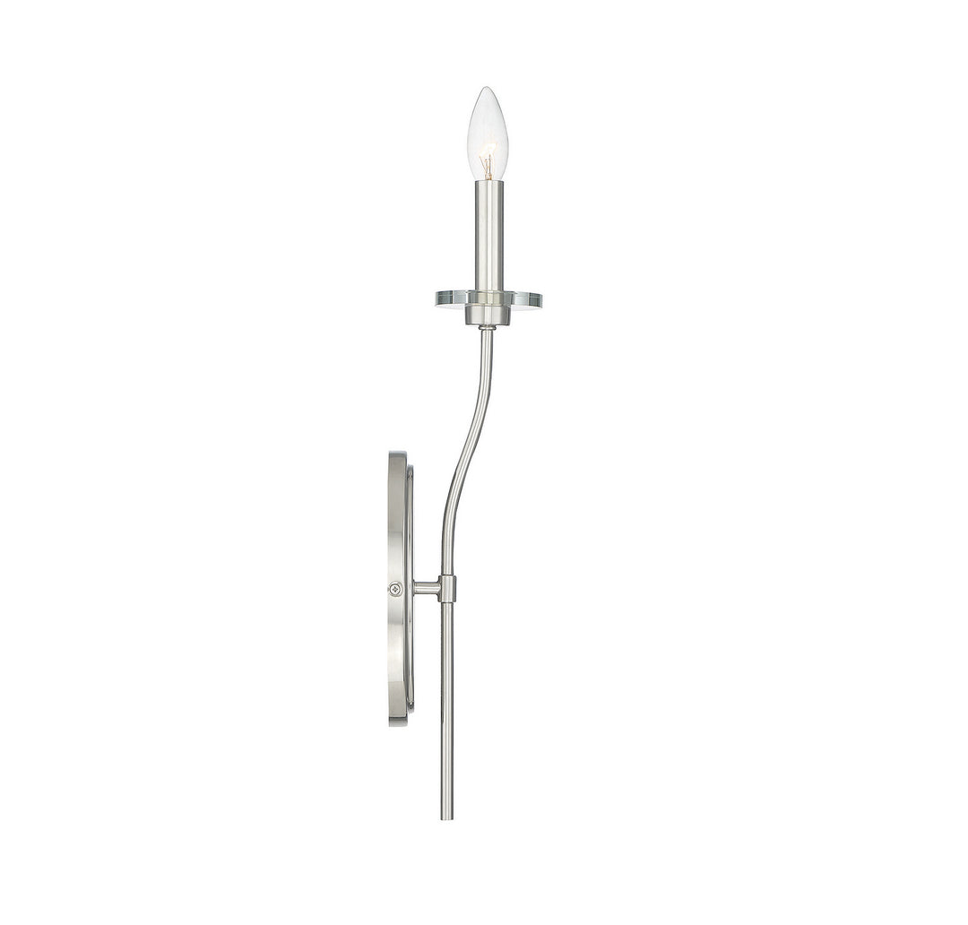 Savoy House Richfield 9-176-1-109 Wall Sconce Light - Polished Nickel