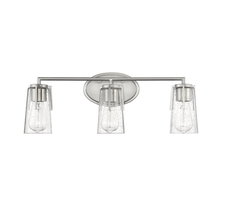 Savoy House Sacremento 8-7045-3-SN Bath Vanity Light 24 in. wide - Satin Nickel