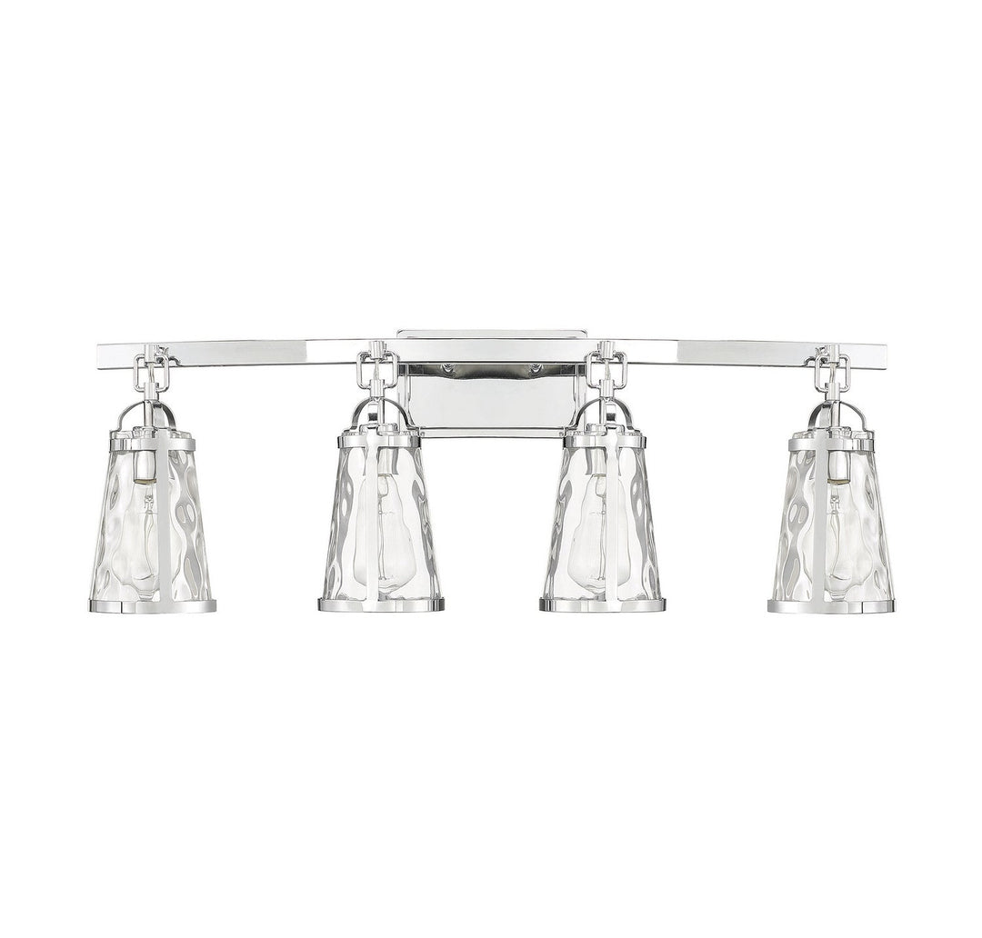 Savoy House Albany 8-560-4-11 Bath Vanity Light 32 in. wide - Polished Chrome